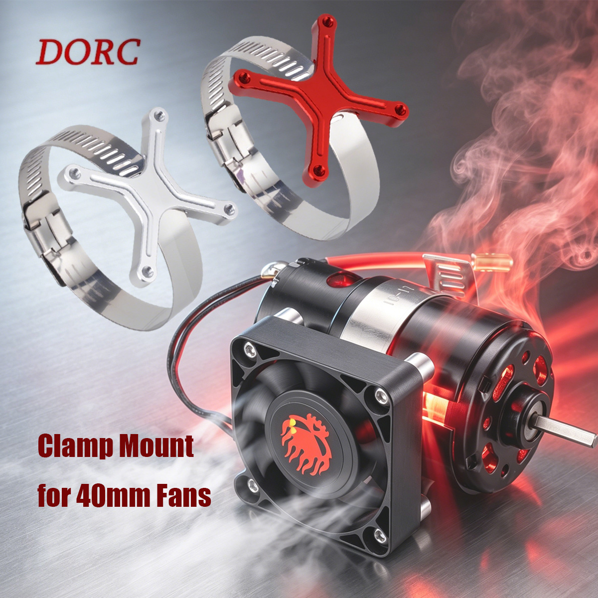Rc Hobby Tools - Universal Adjustable Fan Mount 30-49mm Wide