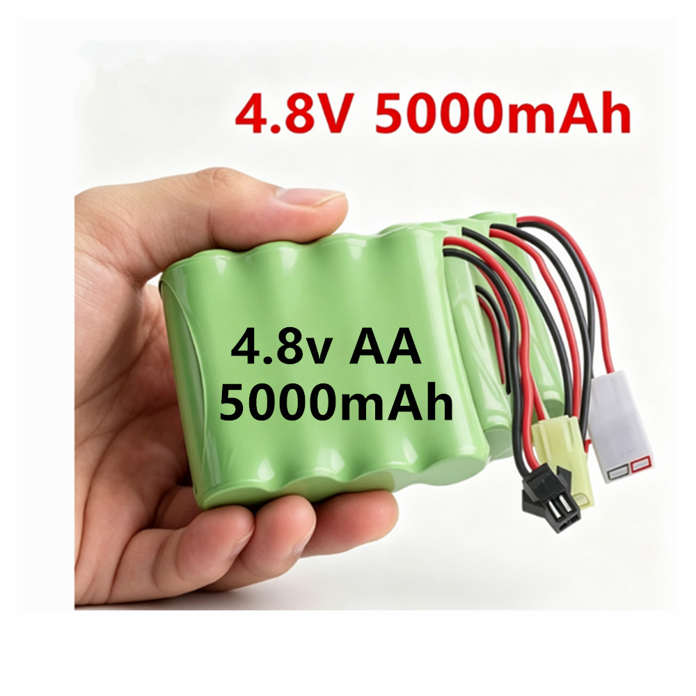Rc Hobby Tools - AA 4.8v 5000mah Rechargeable NiMH Battery
