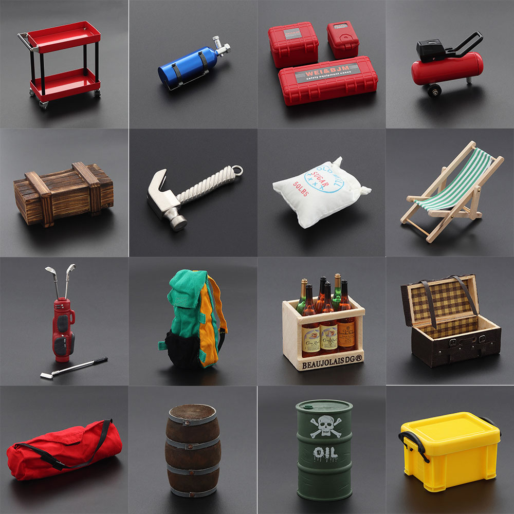Rc Hobby Tools - 1/10 Quy Mô Kim Loại Trang