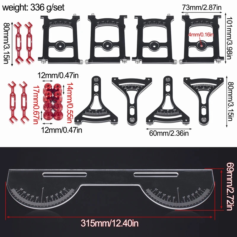 Rc Hobby Tools - RC Aluminum On Road Chassis Setup