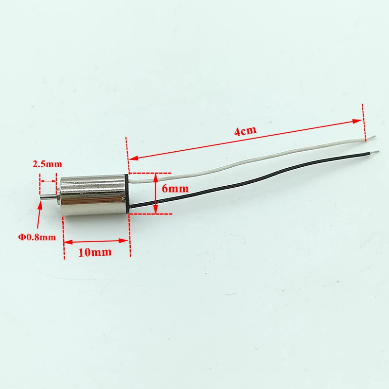 0610 Micro 6mm*10mm Coreless M - đánh giá và giá Rc Hobby Explosion