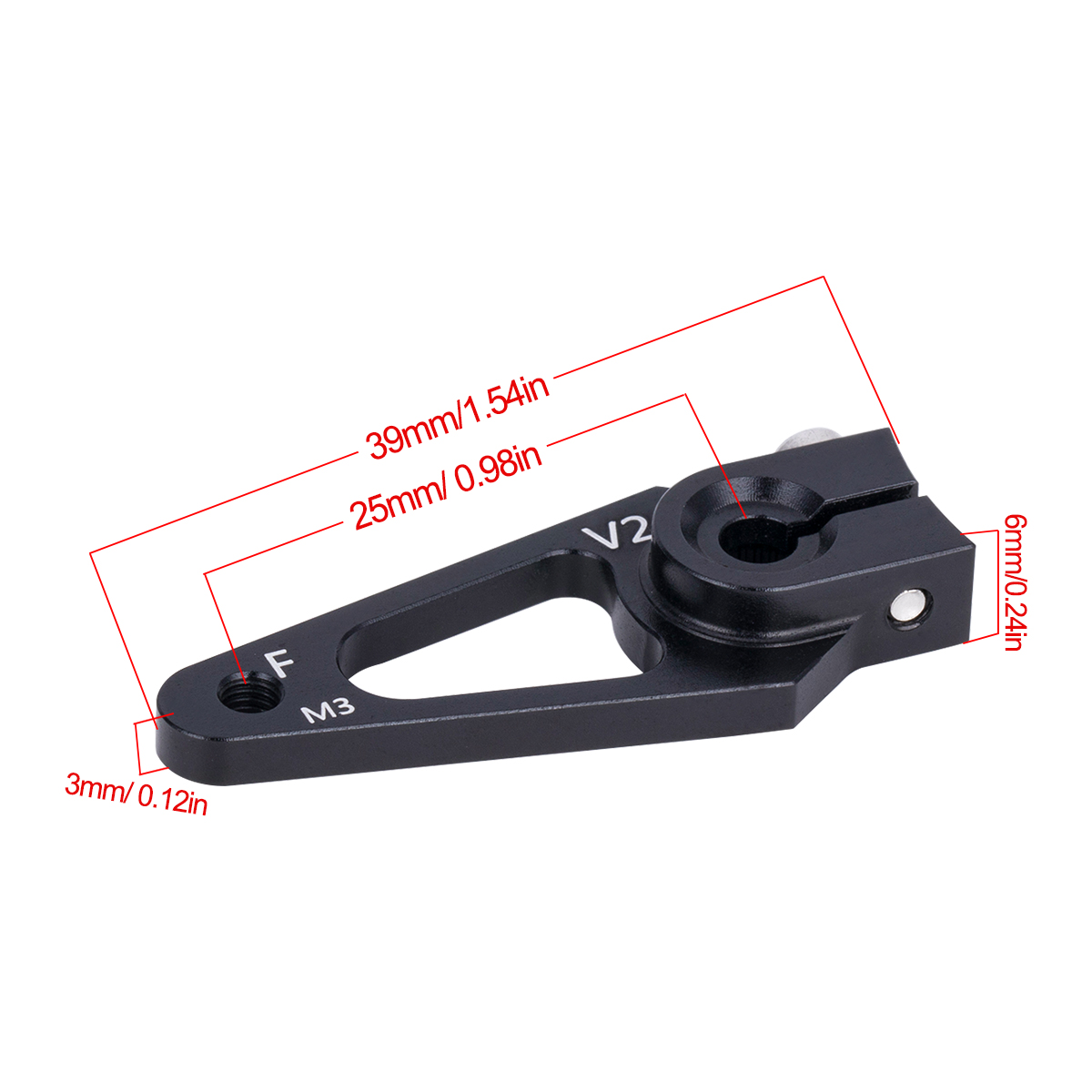 7075 Aluminum 25T Servo Horn M - đánh giá và giá Hobby Zone Rc