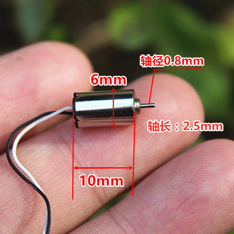 610 Mini Coreless Motor DC 3V  - đánh giá và giá Rc Hobby Explosion