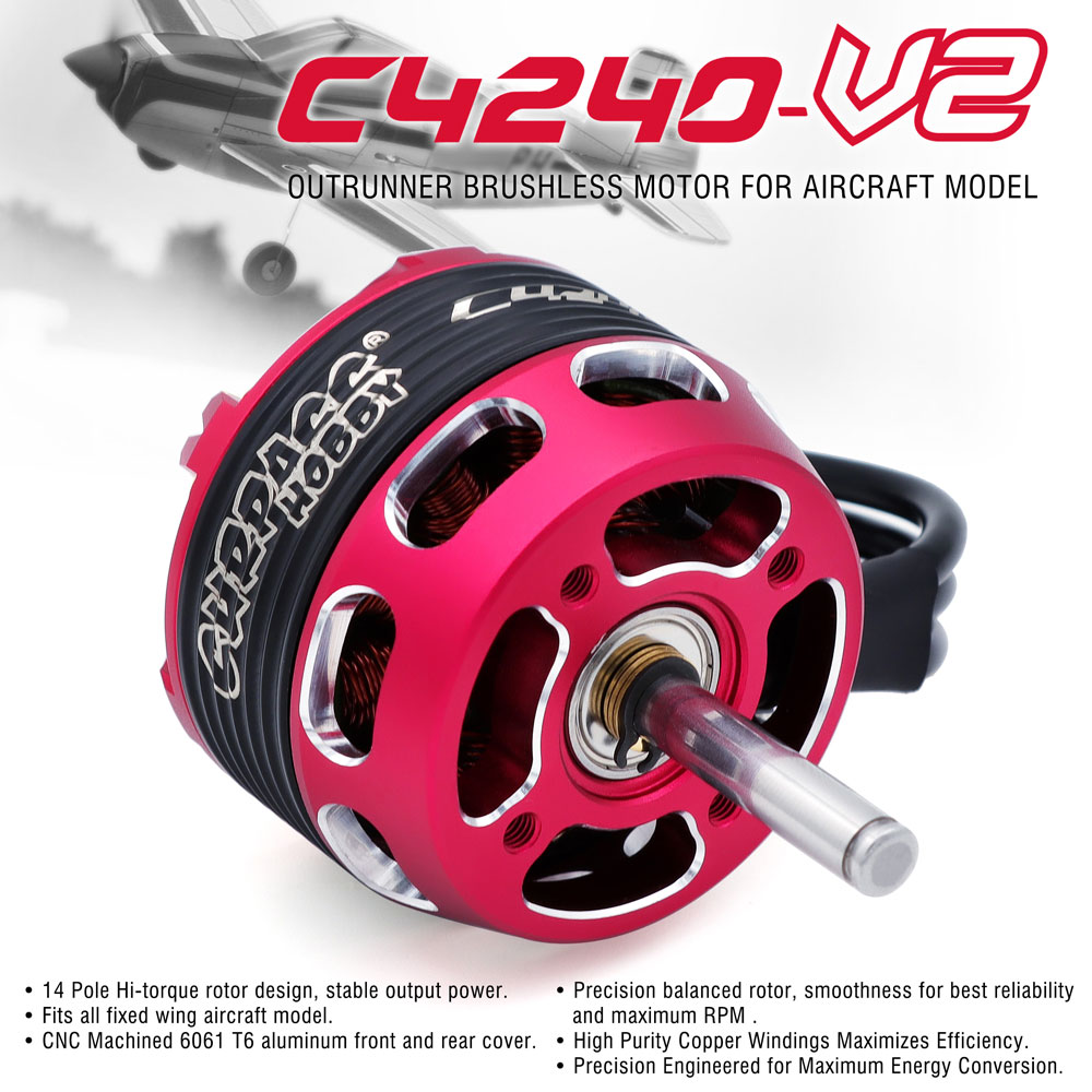 SURPASS HOBBY C4240 750KV/850K - đánh giá và giá Rc Hobby Plane